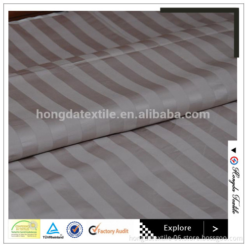 luxury hotel bed linen stripe egyptian cotton fabric in roll home textile
Quality Choice